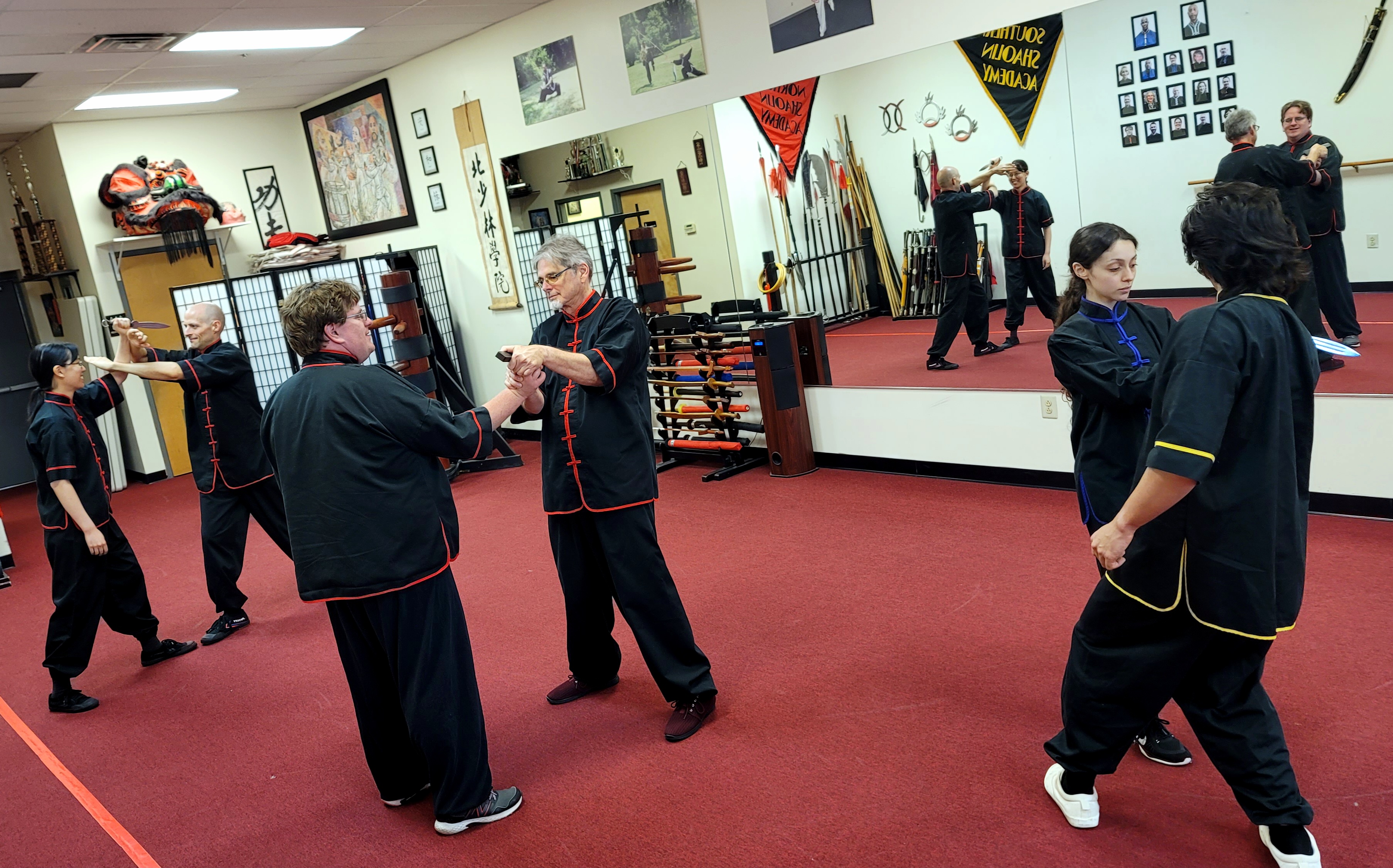 Tien Shan Pai Two Person Technique Drills